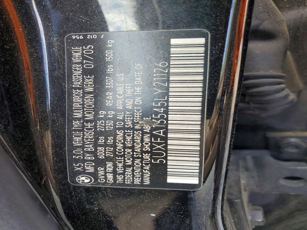 2005 BMW X5 E53 E53