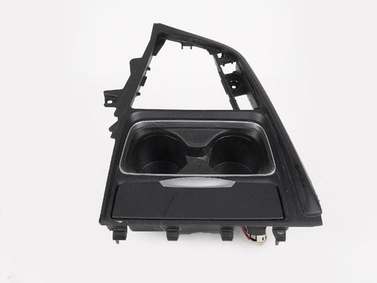 2012 - 2018 Bmw 3 Series F30 Cup Holder Dual Insert Ashtray Lighter Center OEM