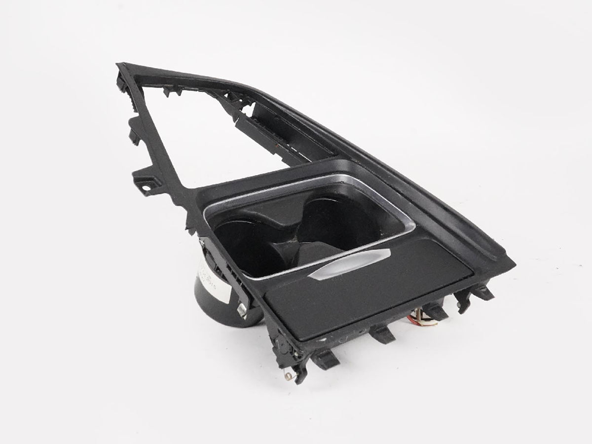 2012 - 2018 Bmw 3 Series F30 Cup Holder Dual Insert Ashtray Lighter Center OEM