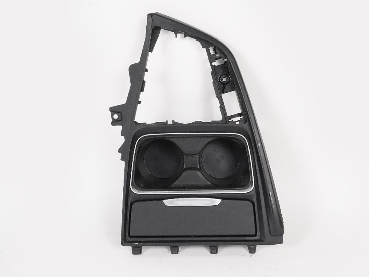 2012 - 2018 Bmw 3 Series F30 Cup Holder Dual Insert Ashtray Lighter Center OEM