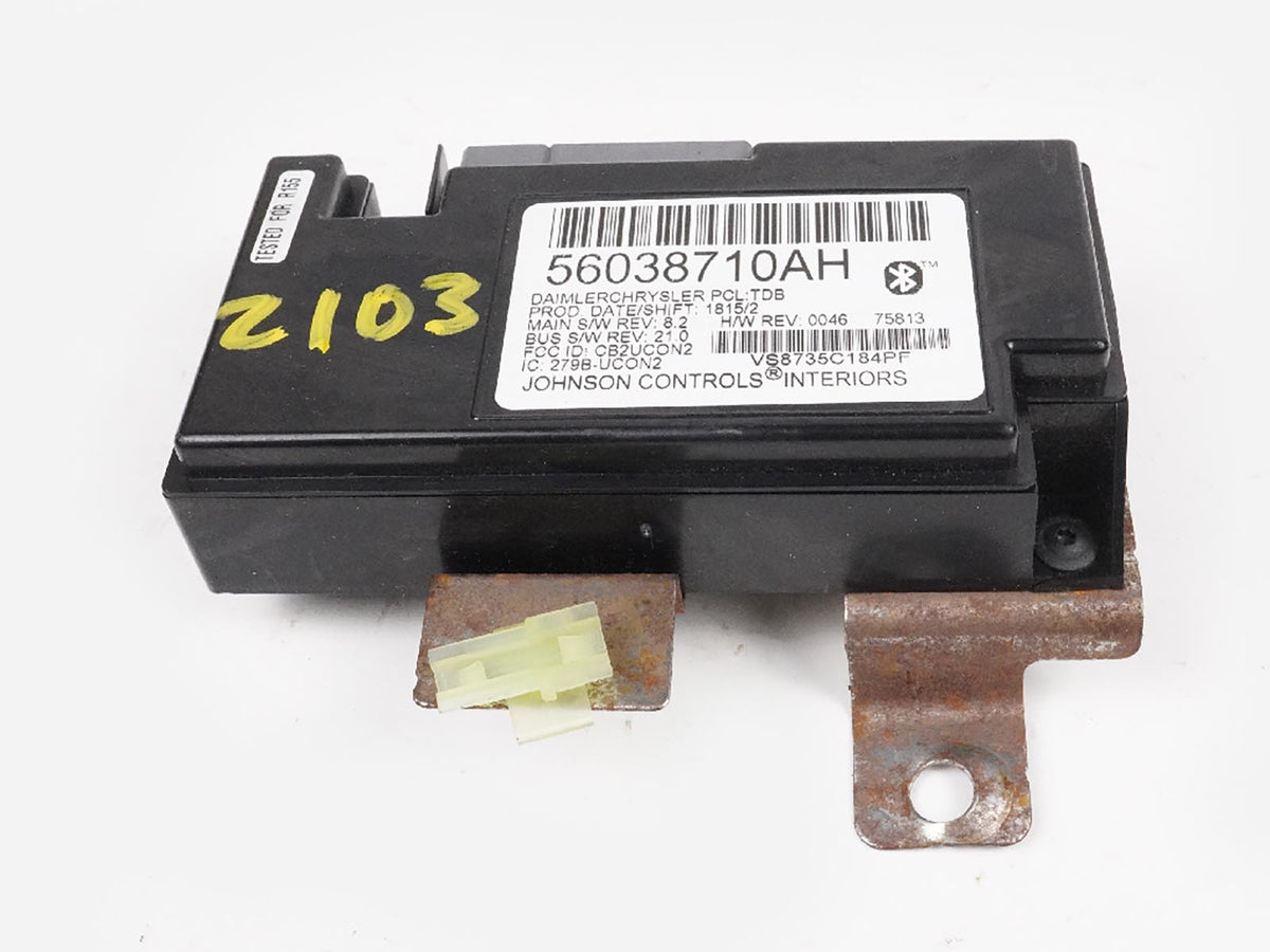 06-10 Jeep Grand Cherokee WK Communication Hand Free Module 56038710AH OEM