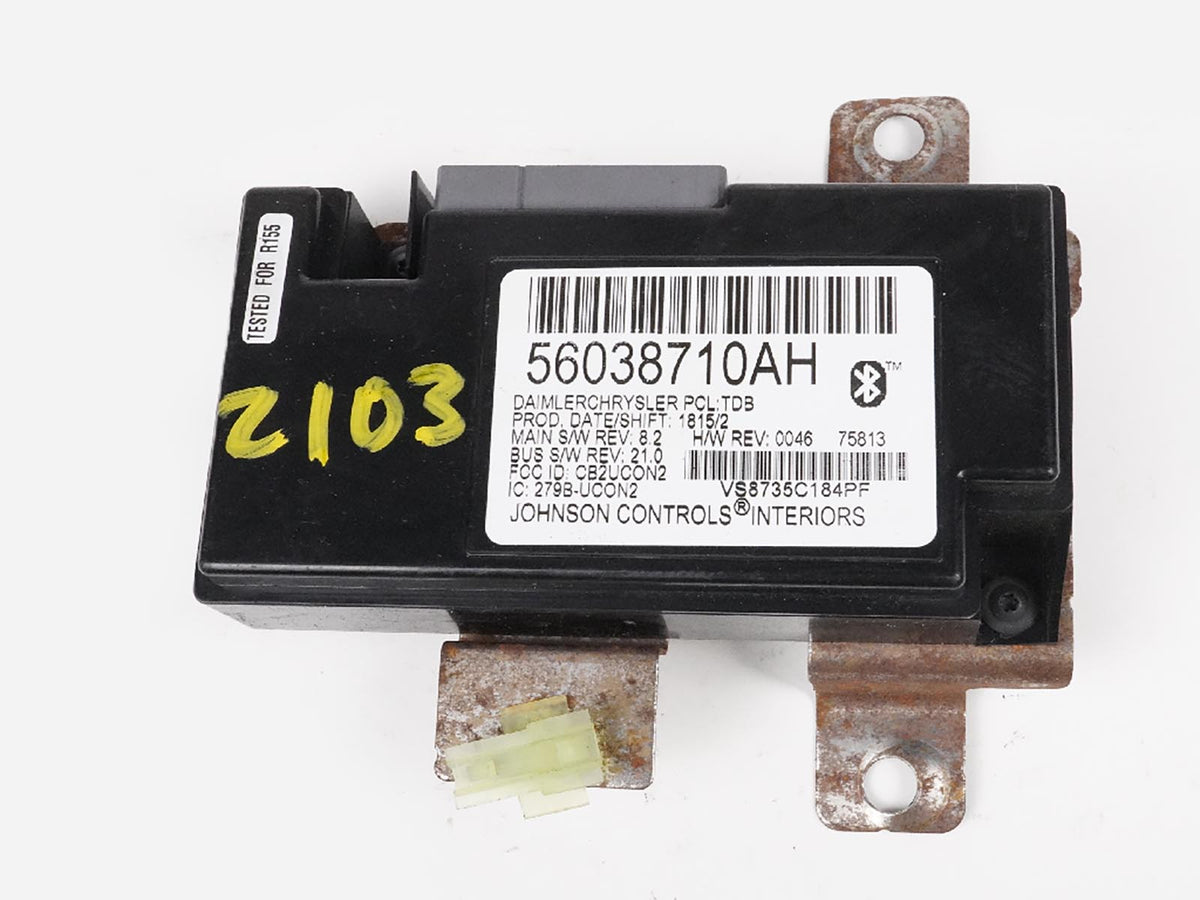 06-10 Jeep Grand Cherokee WK Communication Hand Free Module 56038710AH OEM