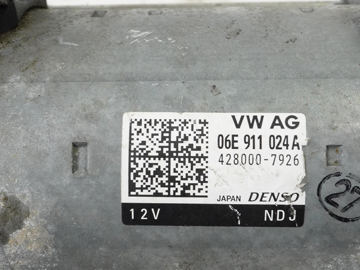 2014-2018 Audi A8L A8 D4 4.0L Engine Starter Motor W Auto Start Stop 06E911024A