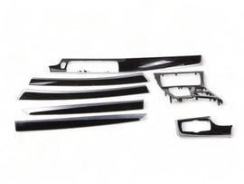 2011 - 2016 BMW 5 SERIES F10 PANEL COVER DOOR CENTER CONSOLE INTERIOR SET OF 7, Price