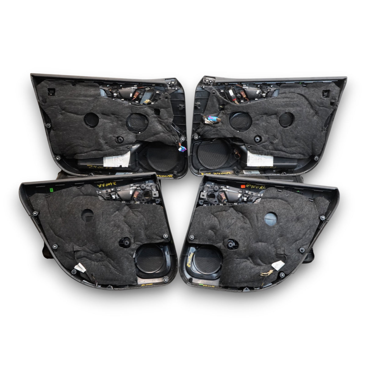 12-16 Audi A7 S7 Rs7 4G Door Panel Inner W Handle Switches Front Rear Set Of 4