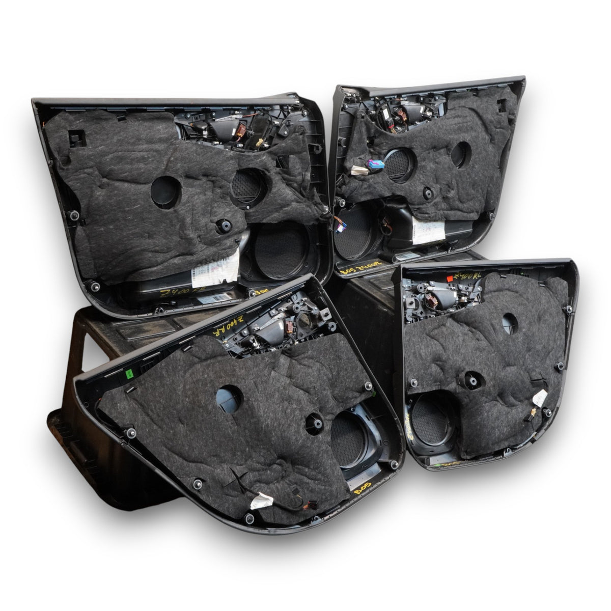 12-16 Audi A7 S7 Rs7 4G Door Panel Inner W Handle Switches Front Rear Set Of 4