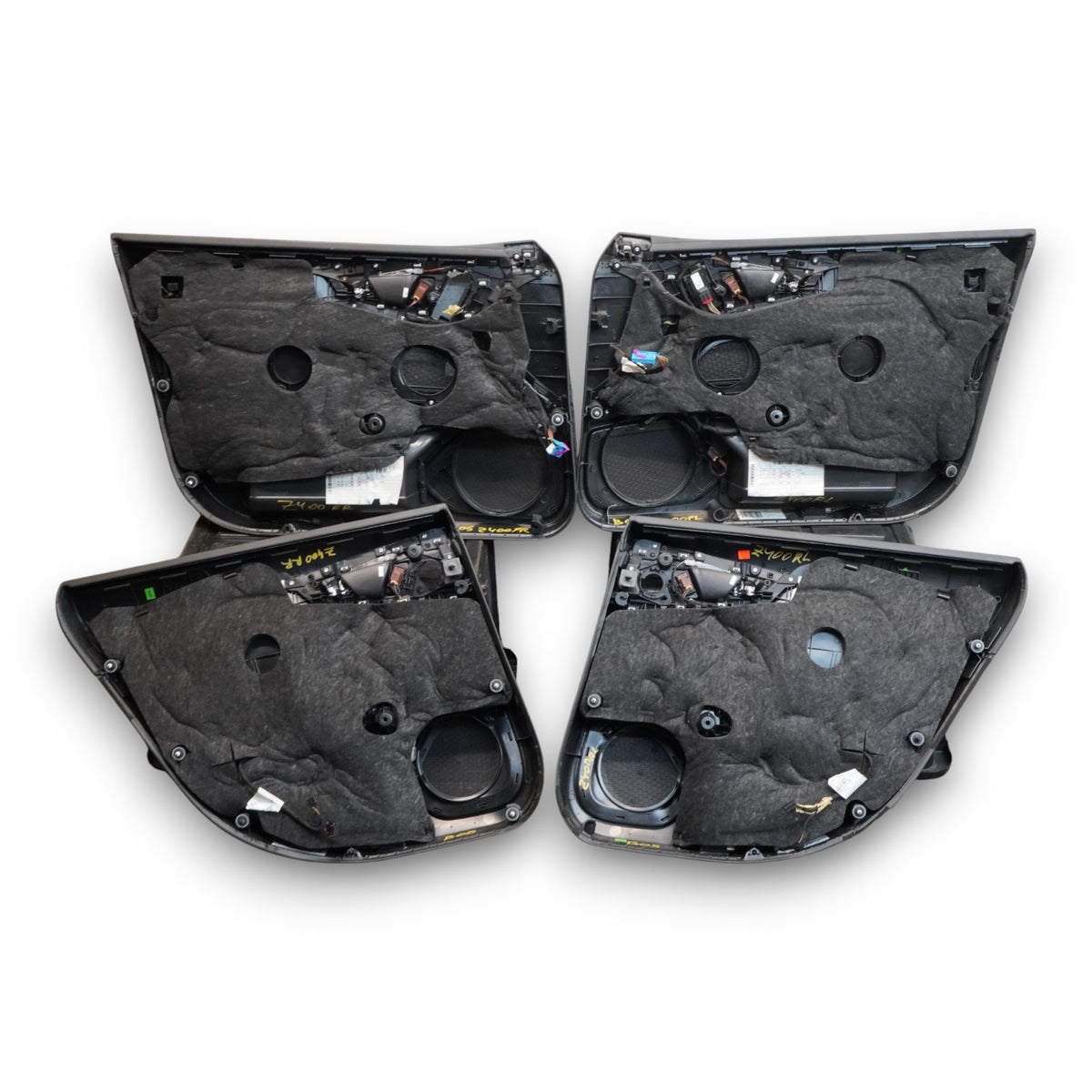 12-16 Audi A7 S7 Rs7 4G Door Panel Inner W Handle Switches Front Rear Set Of 4