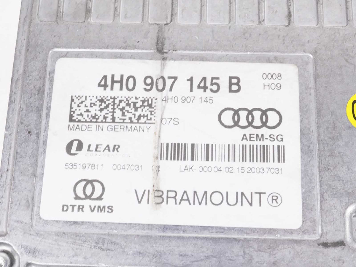 2016 - 2017 Audi S7 Rs7 A7 4G Engine Vibramount Control Module 4H0907145B OEM