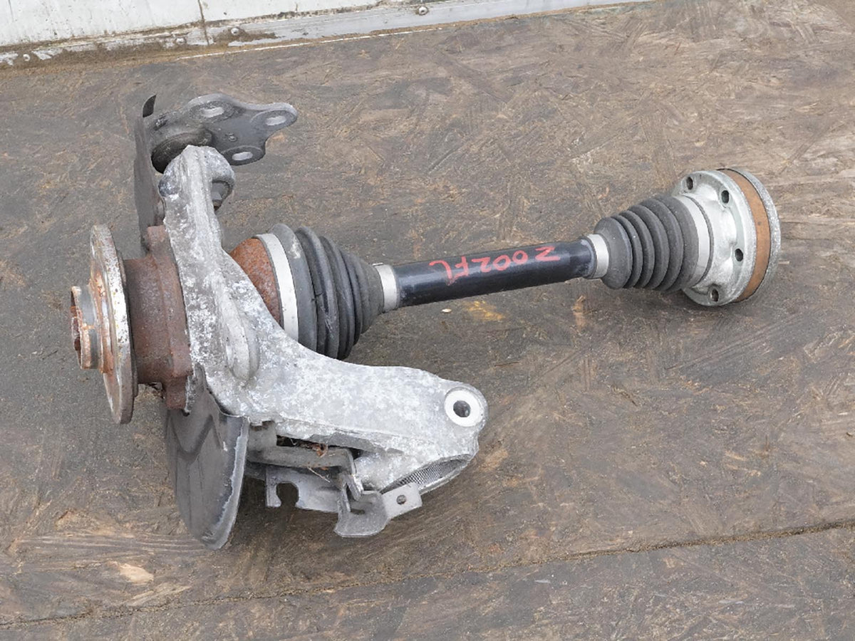 08-10 Audi TT Convertible FWD Spindle Knuckle Axle Shaft Front Left 8J0407253D