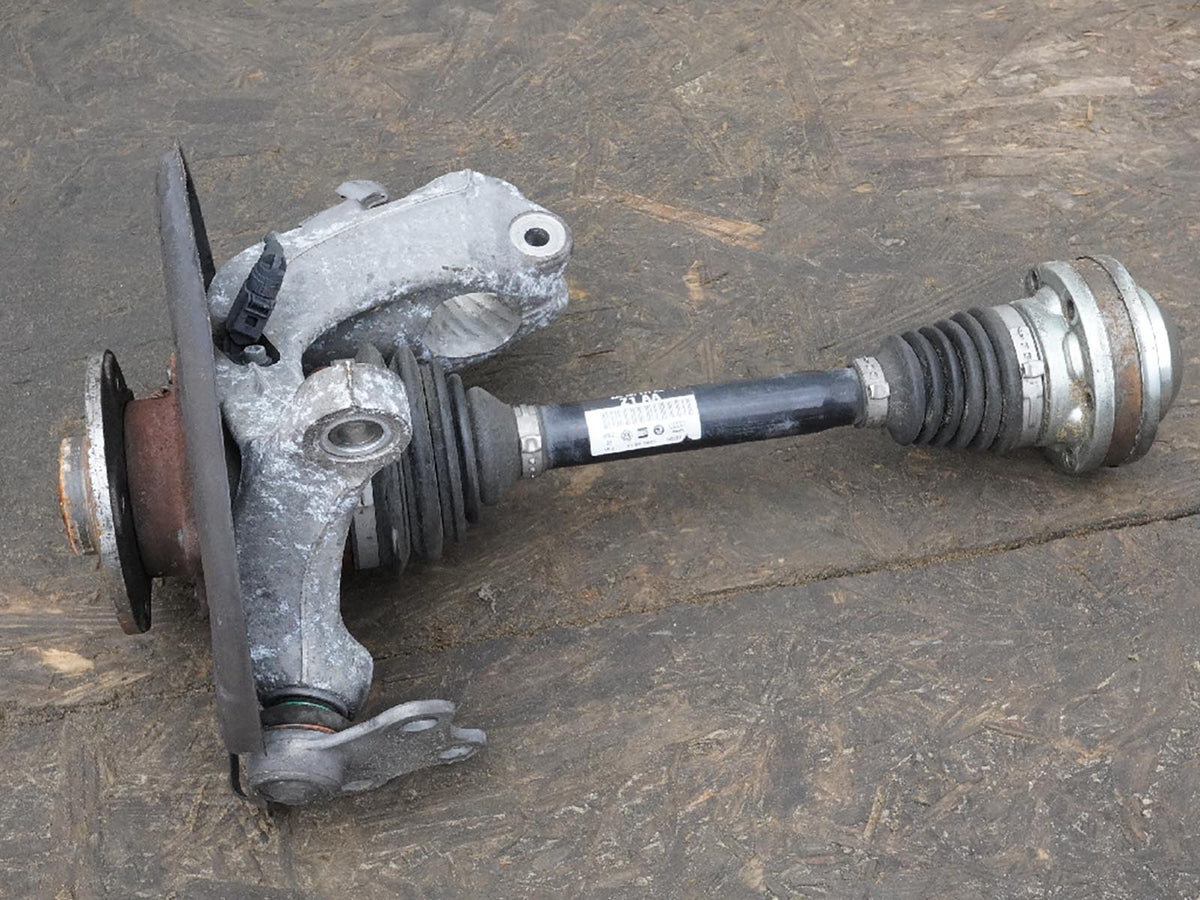 08-10 Audi TT Convertible FWD Spindle Knuckle Axle Shaft Front Left 8J0407253D