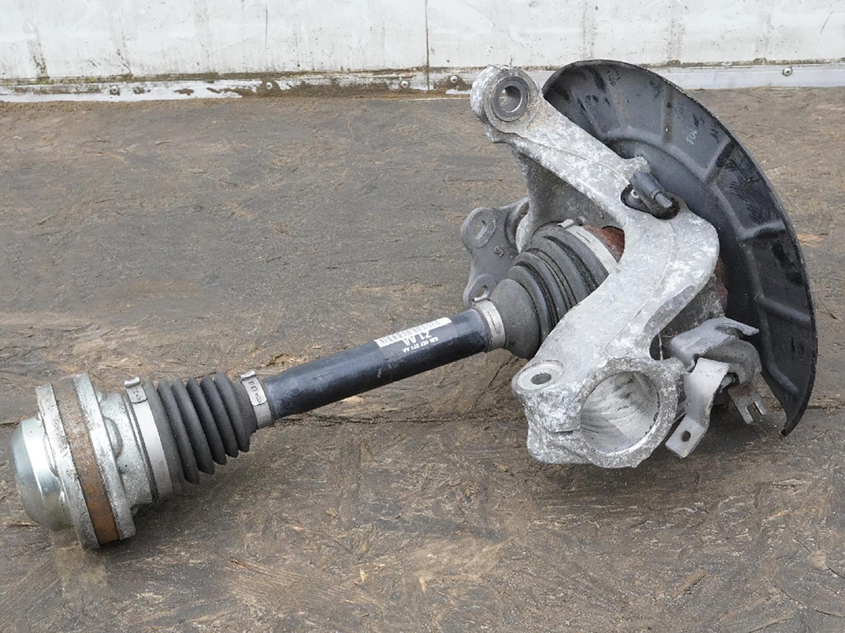 08-10 Audi TT Convertible FWD Spindle Knuckle Axle Shaft Front Left 8J0407253D