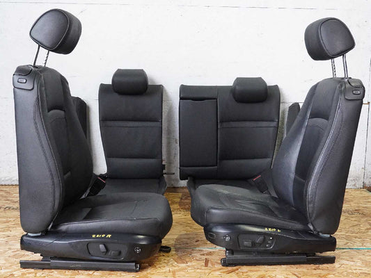 2011 - 2013 Bmw 3 Series E92 Seat Leather Electric Memory Bucket Front Rear Set