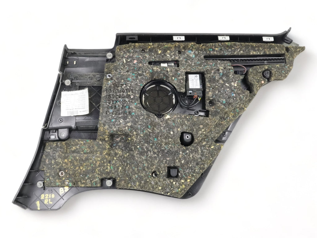  2007 - 2013 BMW 3 SERIES E92 TRIM COVER PANEL QUARTER INTERIOR REAR LEFT OEM, used