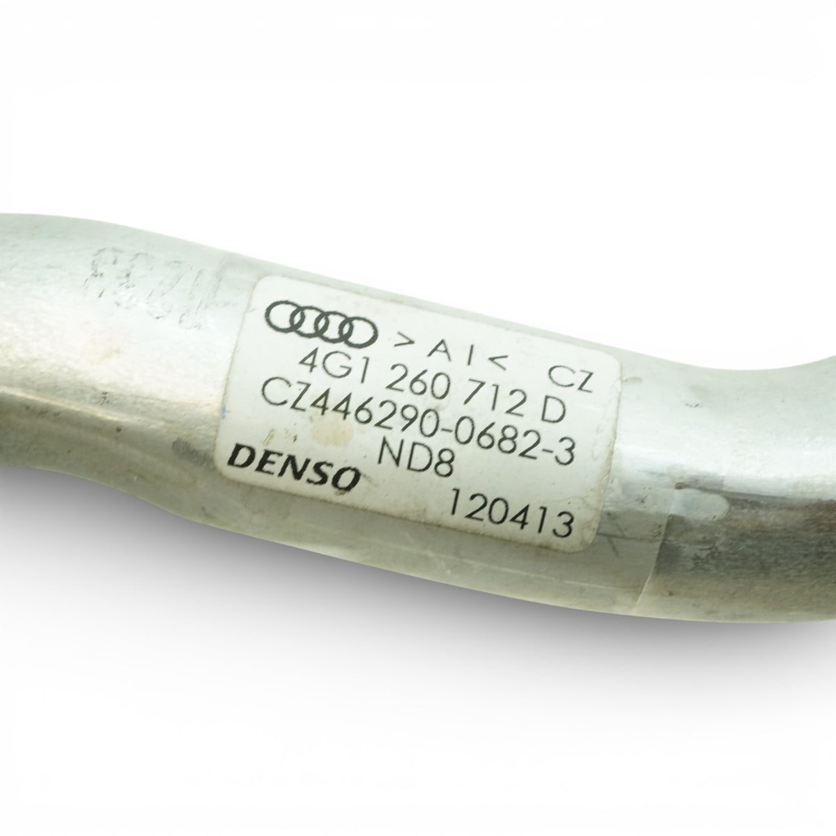 13-18 Audi S6 C7 4.0L AC Air Conditioning Evaporator Liquid Hose Tube 4G1260712D
