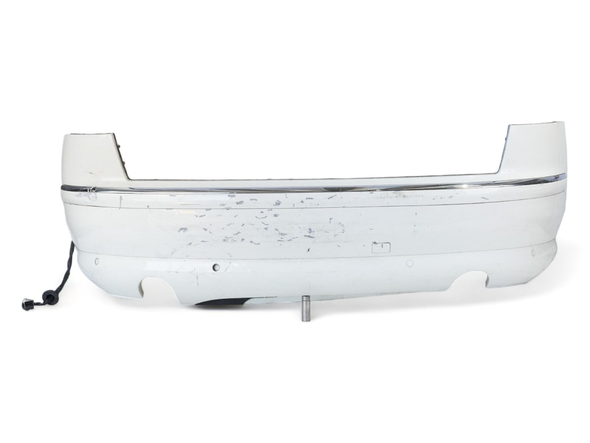 2003 - 2010 Audi A8 D3 Bumper Panel Cover Exterior W Park Assist Sensor Rear OEM