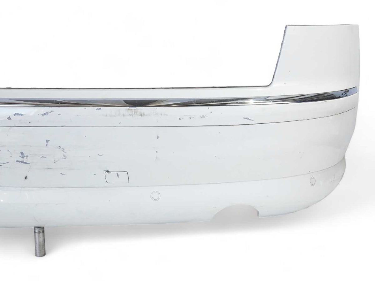 2003 - 2010 Audi A8 D3 Bumper Panel Cover Exterior W Park Assist Sensor Rear OEM