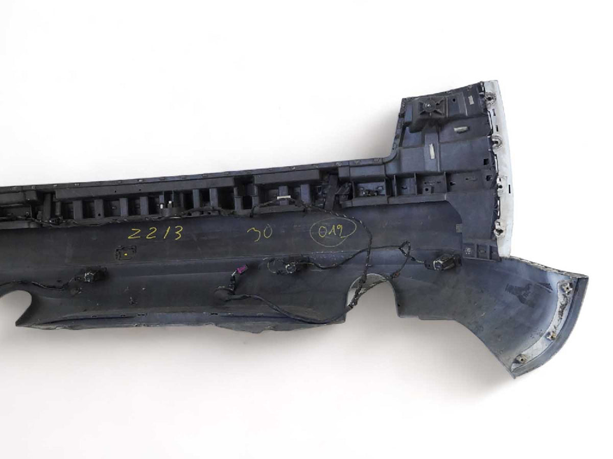 2003 - 2010 Audi A8 D3 Bumper Panel Cover Exterior W Park Assist Sensor Rear OEM