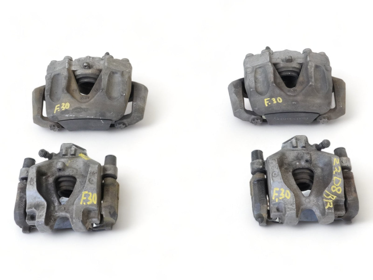 2010 - 2017 Mercedes Benz E Class C207 Caliper Brake Stop Front Rear Set Of 4