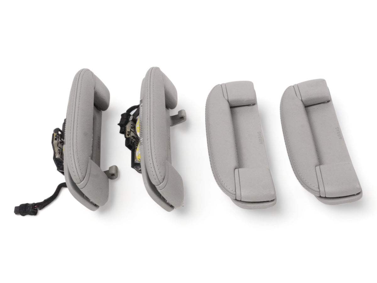 2004 - 2007 Jaguar Xj8 Grab Handle W Light Lamp Overhead Console Front Rear Set