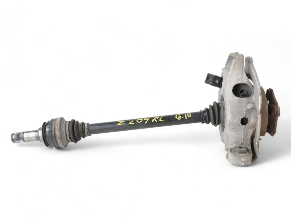 10-13 Porsche Panamera 970 Spindle Knuckle W Hub Axle Shaft Rear Left Side OEM