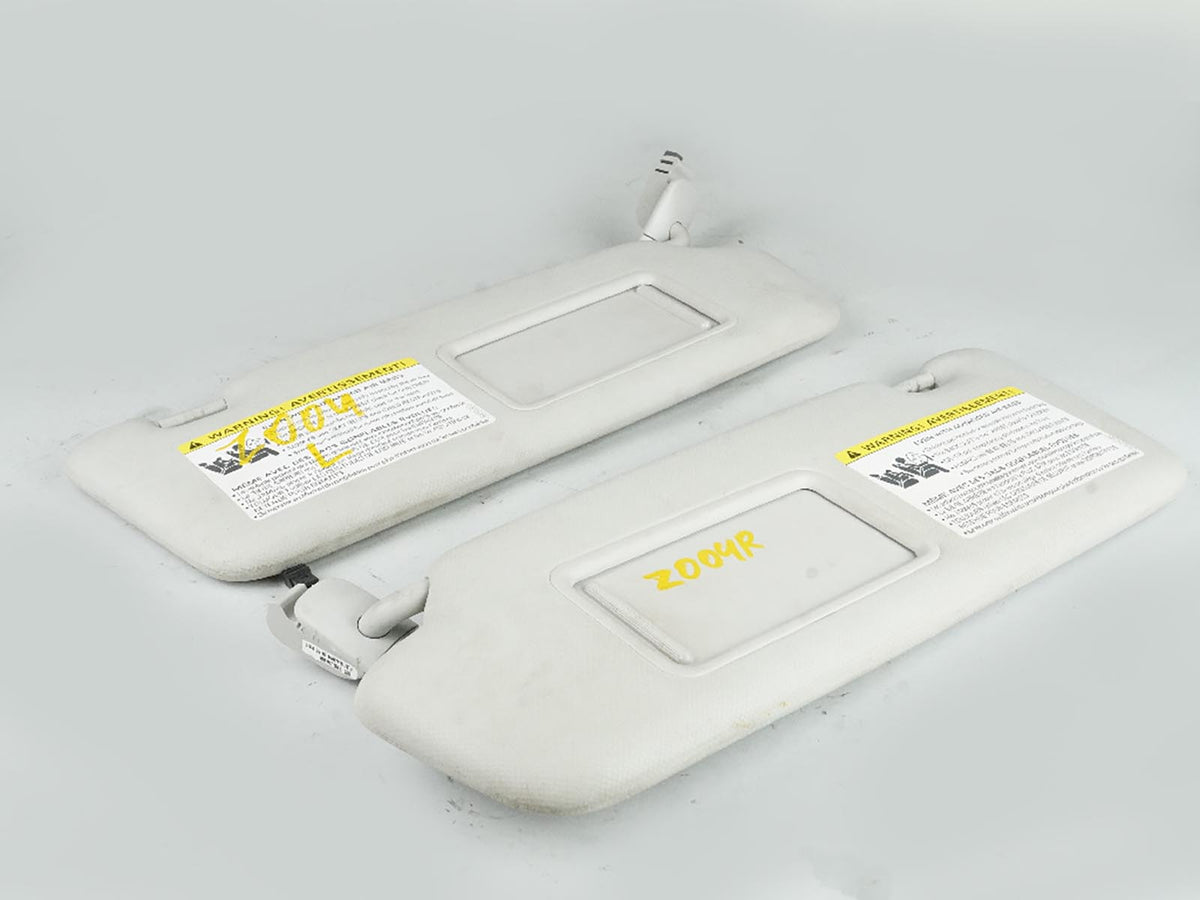 2009 - 2012 Audi A4 B8 Sun Visor Shade W Mirror Illuminated Right Left Lh Rh OEM