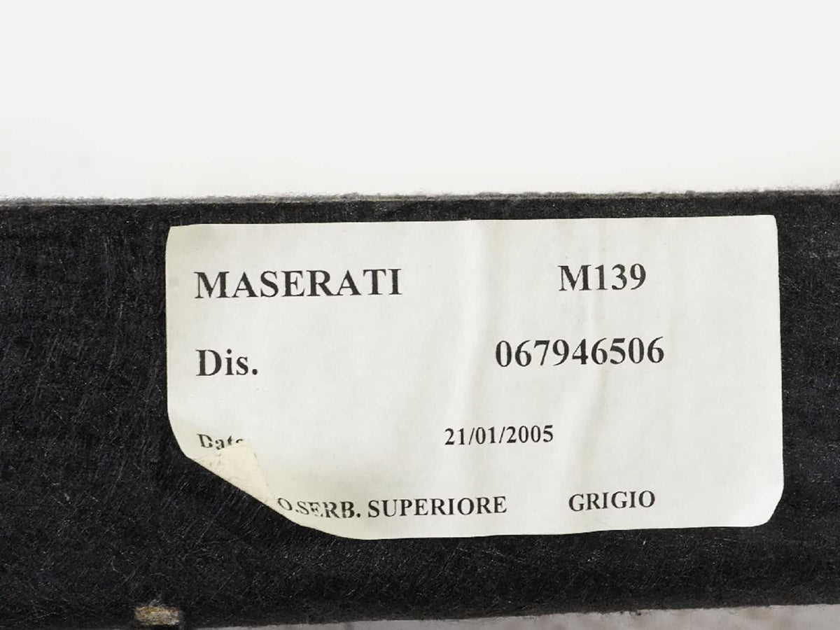 2004 - 2008 Maserati QuaTTroporte M139 Cover Trim Panel Deck Lid Trunk Rear OEM