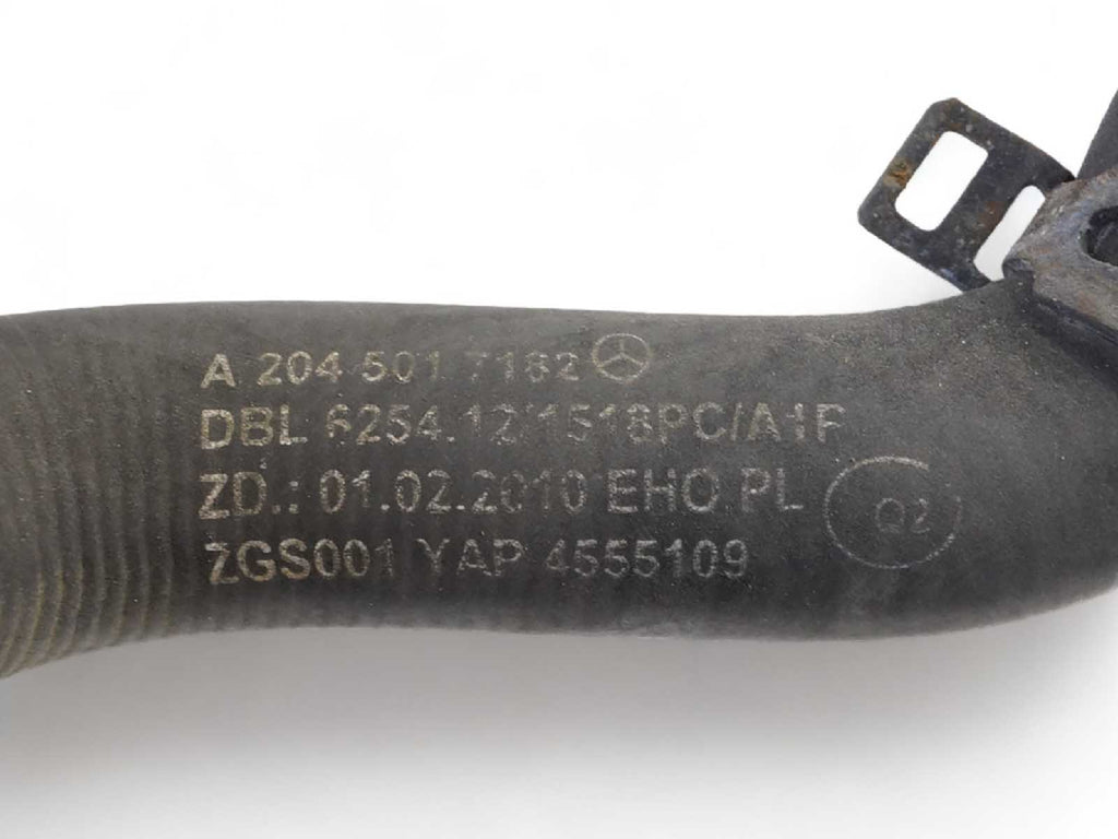  2008 - 2015 Mercedes C Class W204 Hose Tube Pipe Coolant Radiator Engine Lower, in stock
