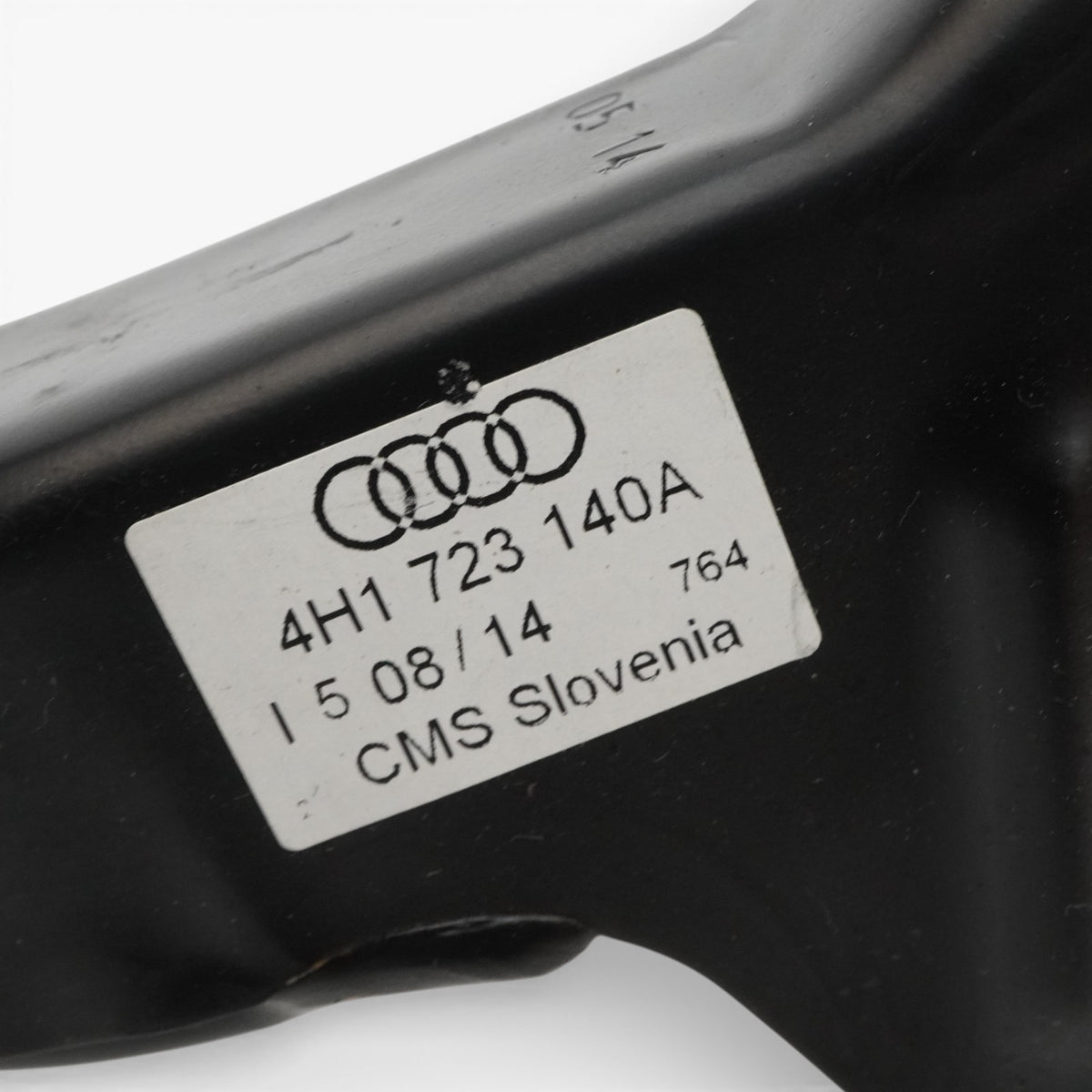 11-18 Audi A8 A8l D4 Brake Pedal Stop Foot Pad W Mount Bracket Support OEM
