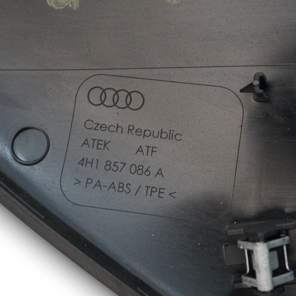 11-18 Audi A8 A8l D4 Cover Panel Trim Cap End Dashboard Left Right Side OEM