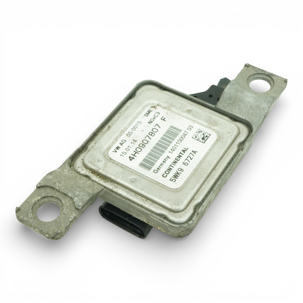 14-16 Audi A8 A8l D4 3.0l Diesel NOX Oxygen Sensor Control Module 4h0907807f OEM