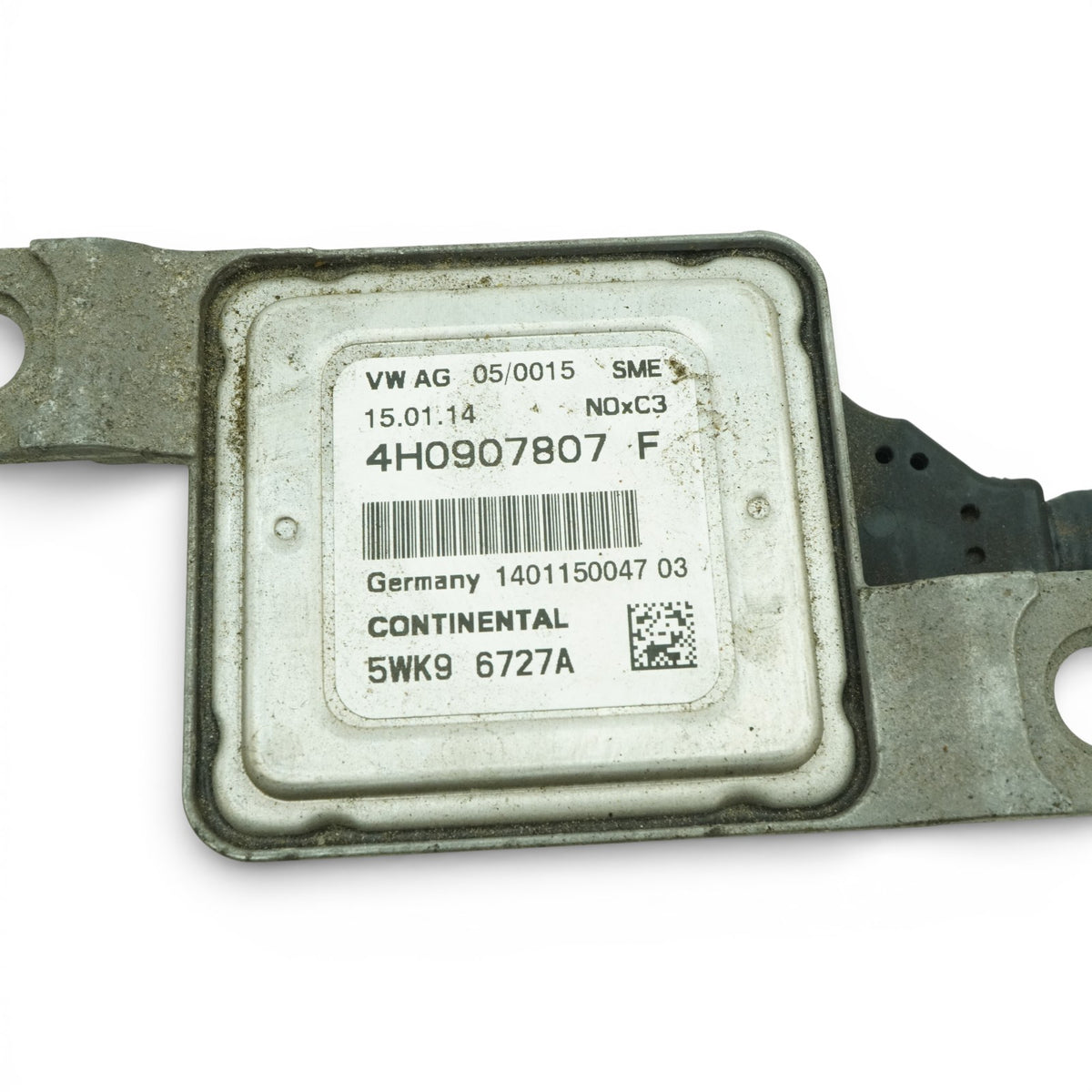 14-16 Audi A8 A8l D4 3.0l Diesel NOX Oxygen Sensor Control Module 4h0907807f OEM