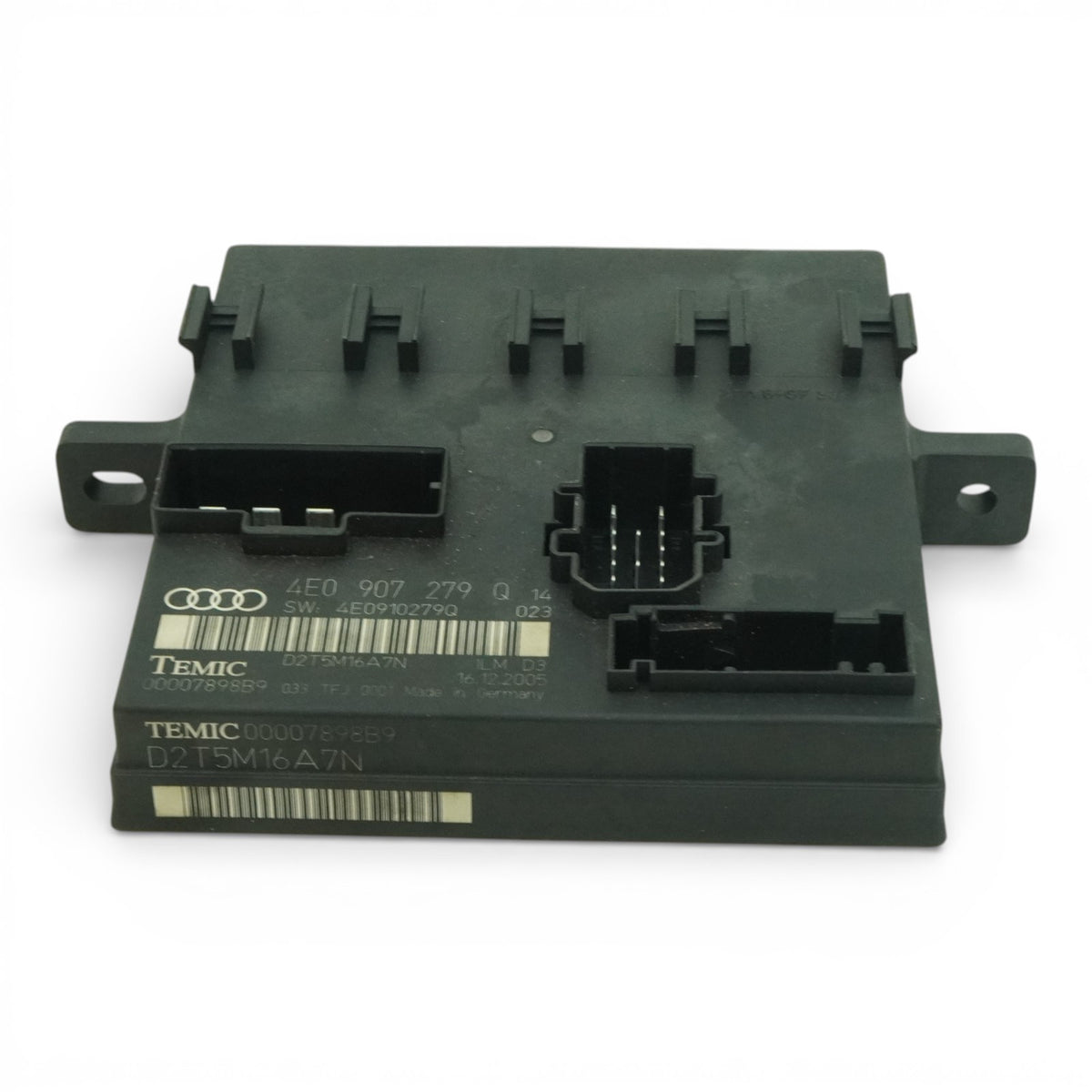 03-10 Audi A8 A8L D3 On Board Power Supply Control Module Unit 4E0907279Q OEM
