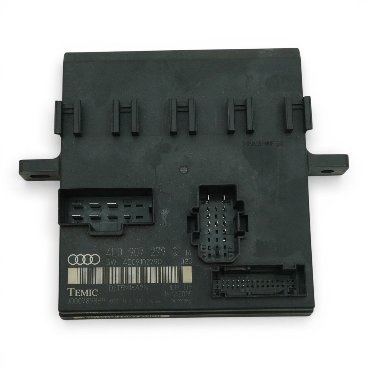 03-10 Audi A8 A8L D3 On Board Power Supply Control Module Unit 4E0907279Q OEM