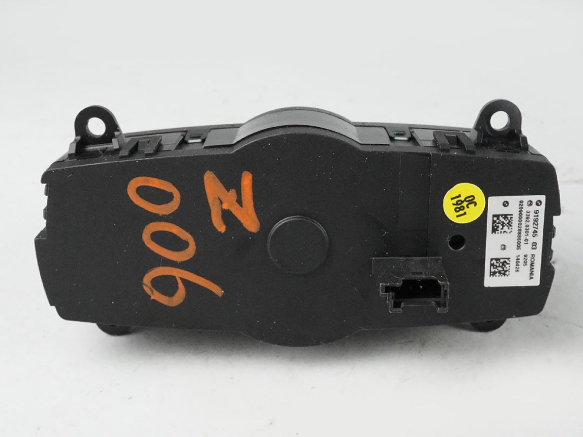 2009 -2012 Bmw 7 Series F01 Headlight Lamp Fog Automatic Dashboard Switch OEM