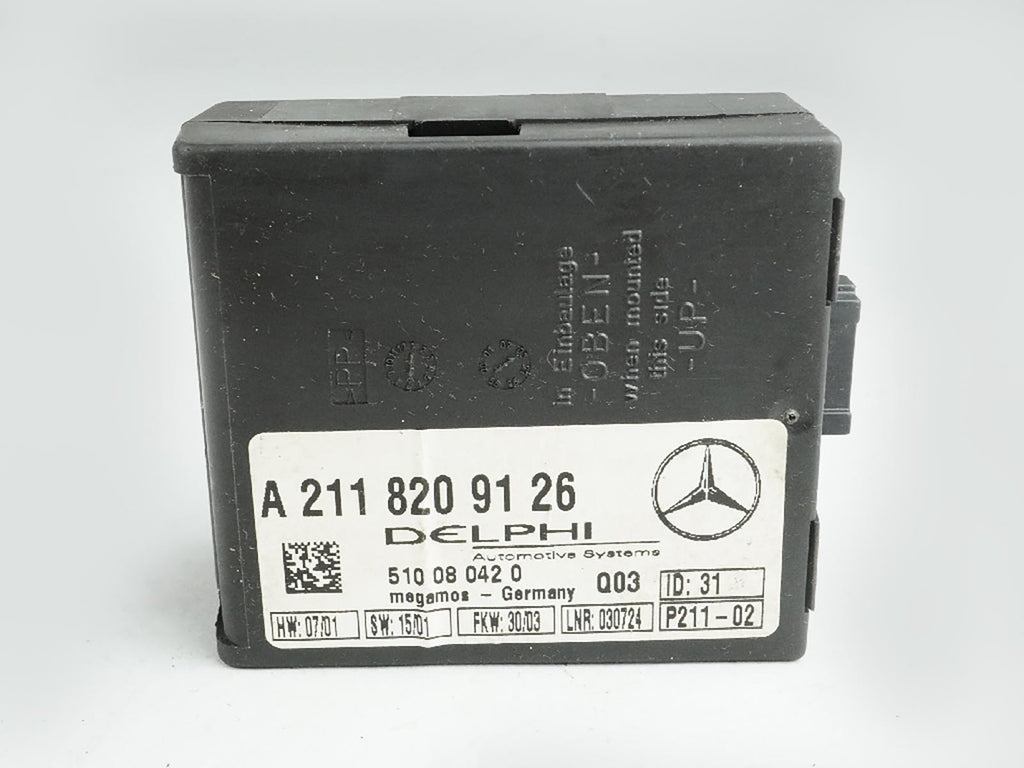  2003 - 2006 Mercedes Sl Class R 230 Theft Alarm Security Module Control OEM, in stock