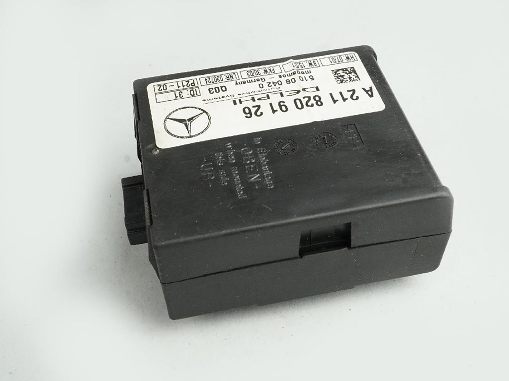  2003 - 2006 Mercedes Sl Class R 230 Theft Alarm Security Module Control OEM, used