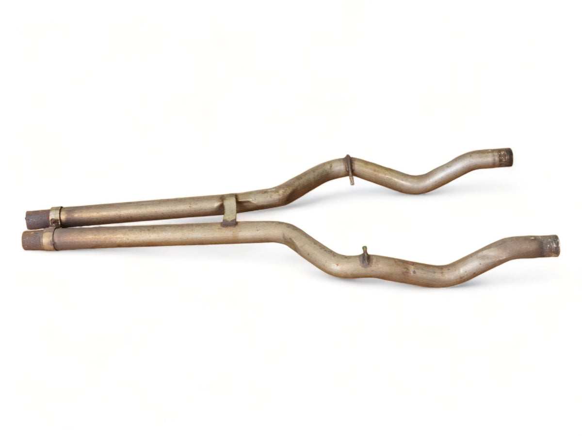 2005 - 2007 Maserati QuaTTroporte M139 Exhaust Pipes Right Left Rear Set Of 2 OEM