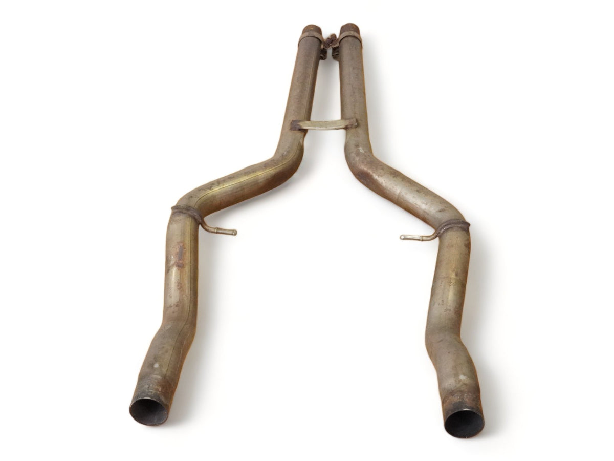 2005 - 2007 Maserati QuaTTroporte M139 Exhaust Pipes Right Left Rear Set Of 2 OEM
