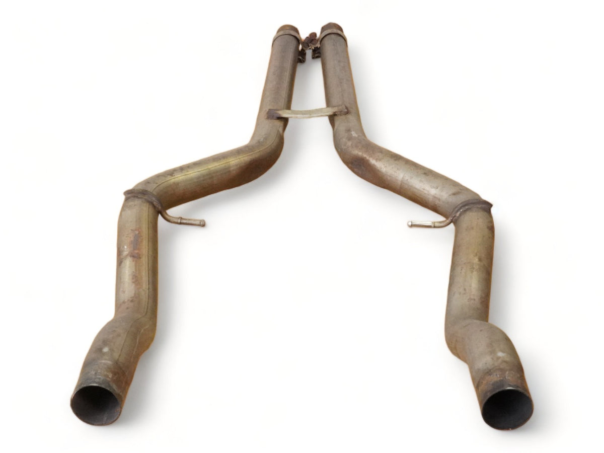 2005 - 2007 Maserati QuaTTroporte M139 Exhaust Pipes Right Left Rear Set Of 2 OEM