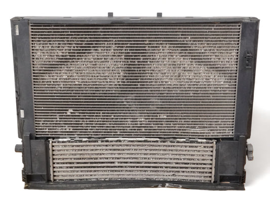 2012 - 2018 Bmw 3 Series F30 320I Radiator Condenser Fan Shroud Motor Coolant