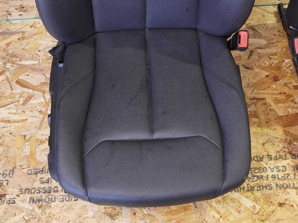 2012 - 2018 Bmw 3 Series F30 Seat Electric Leather Bucket Front Rear Set OEM
