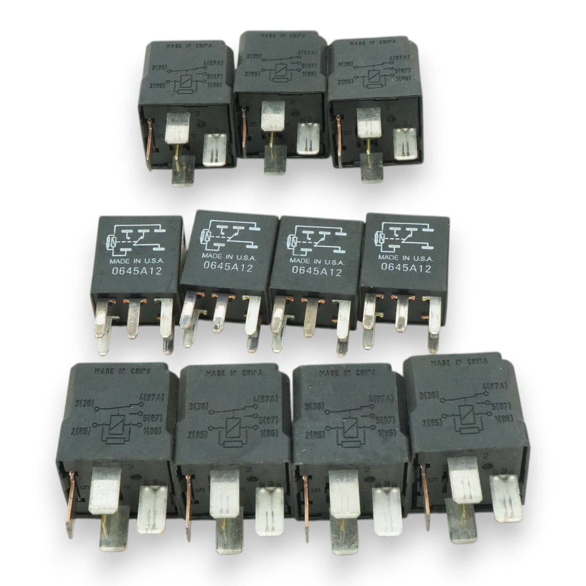 2016 Dodge Challenger 5.7L Fuse Box Relay Contactor Electrics Set Of 11 OEM
