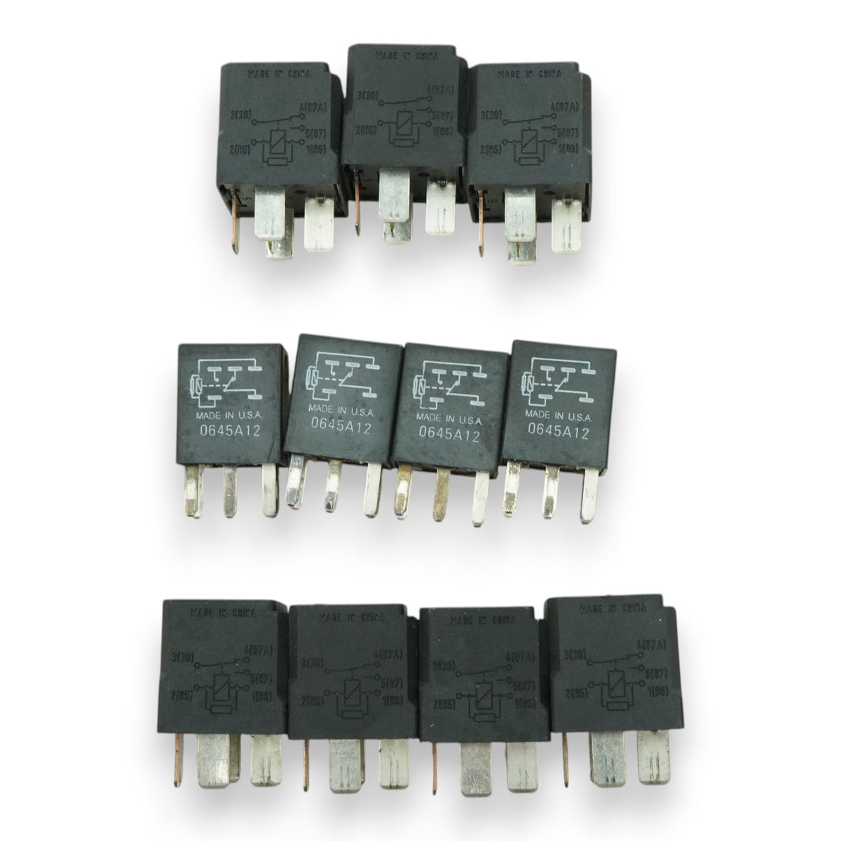 2016 Dodge Challenger 5.7L Fuse Box Relay Contactor Electrics Set Of 11 OEM