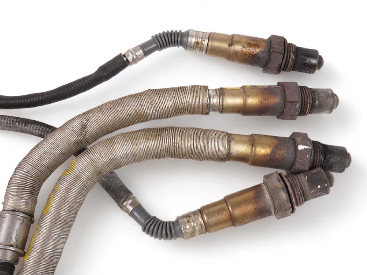 2010 - 2013 Bmw 3 Series E92 Lambda Oxygen Sensor O2 Exhaust Cable Set Of 4 OEM