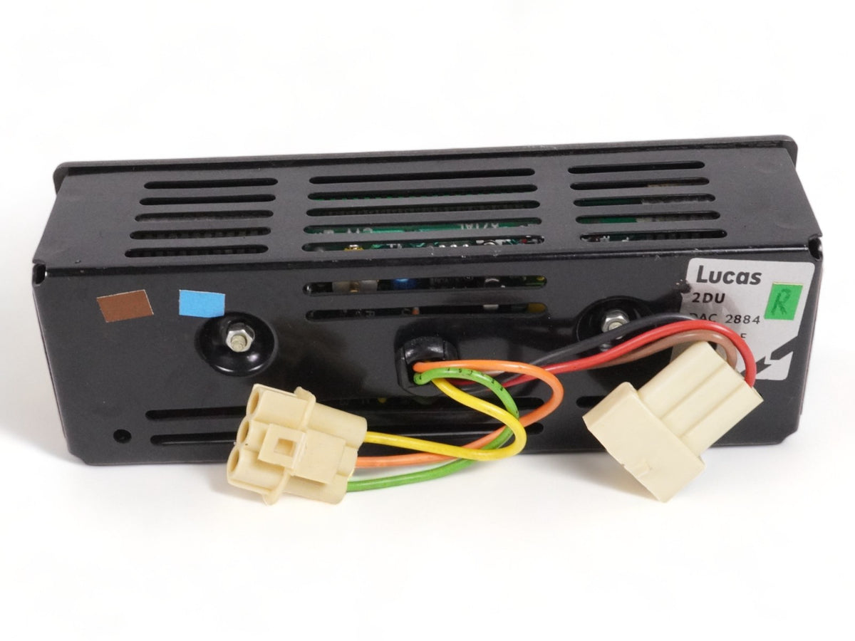 1980-1987 Jaguar XJS He Information Display Fuel Trip Time Dashboard Front OEM