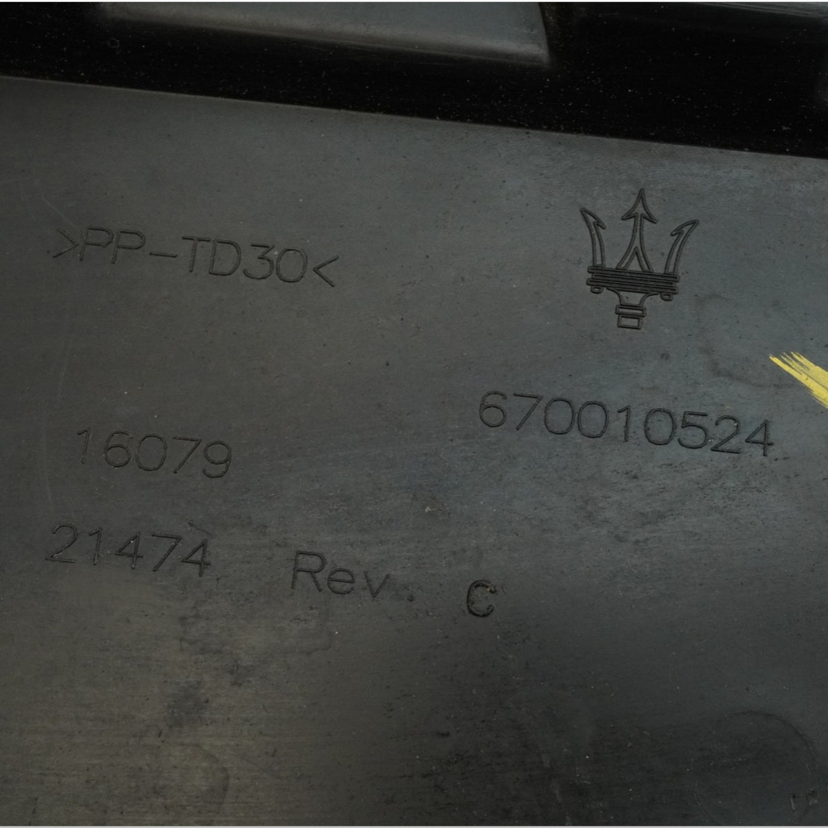 2014-2020 Maserati Quattroporte M156 Windshield Cowl Cover Trim Panel Right OEM