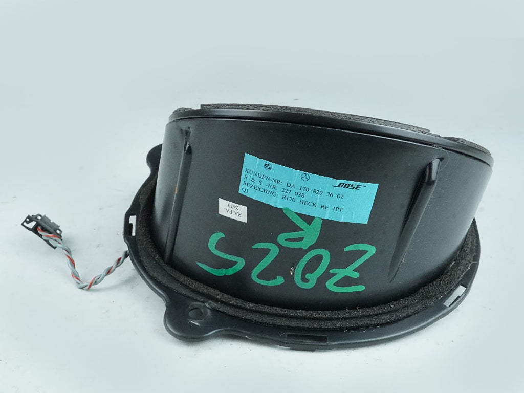  1997 - 2004 Mercedes Benz Slk Class R170 Speaker Sound Audio Door Rh  OEM, used