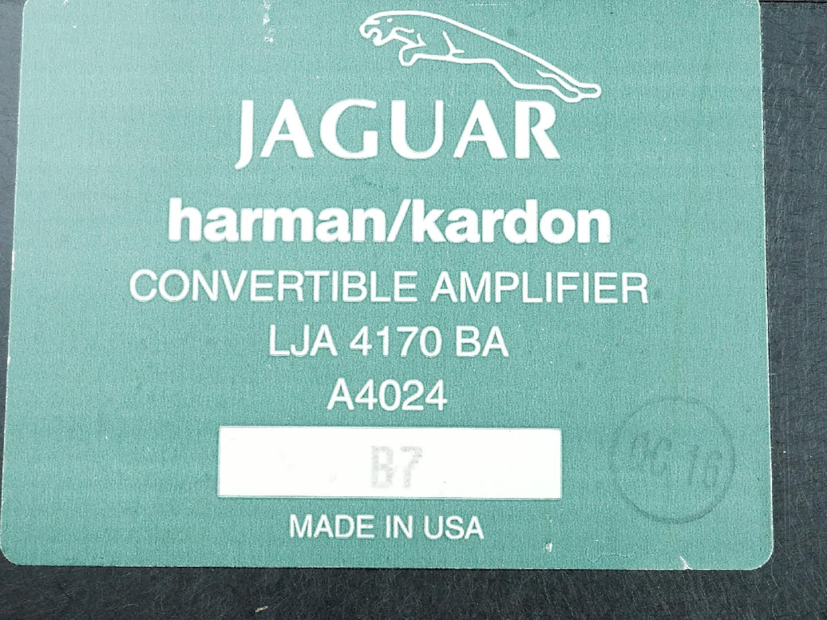 1997 Jaguar XK8 Convertible Amplifier Amp Sound Audio Radio Equipment Unit OEM