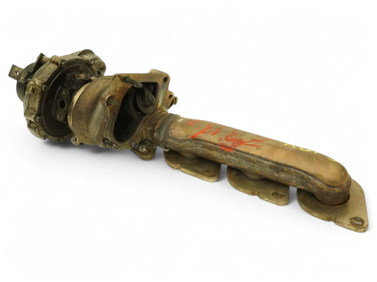 13-14 Mercedes Gl450 Gl550 X166 Turbocharger Turbo Engine Exhaust Manifold Left