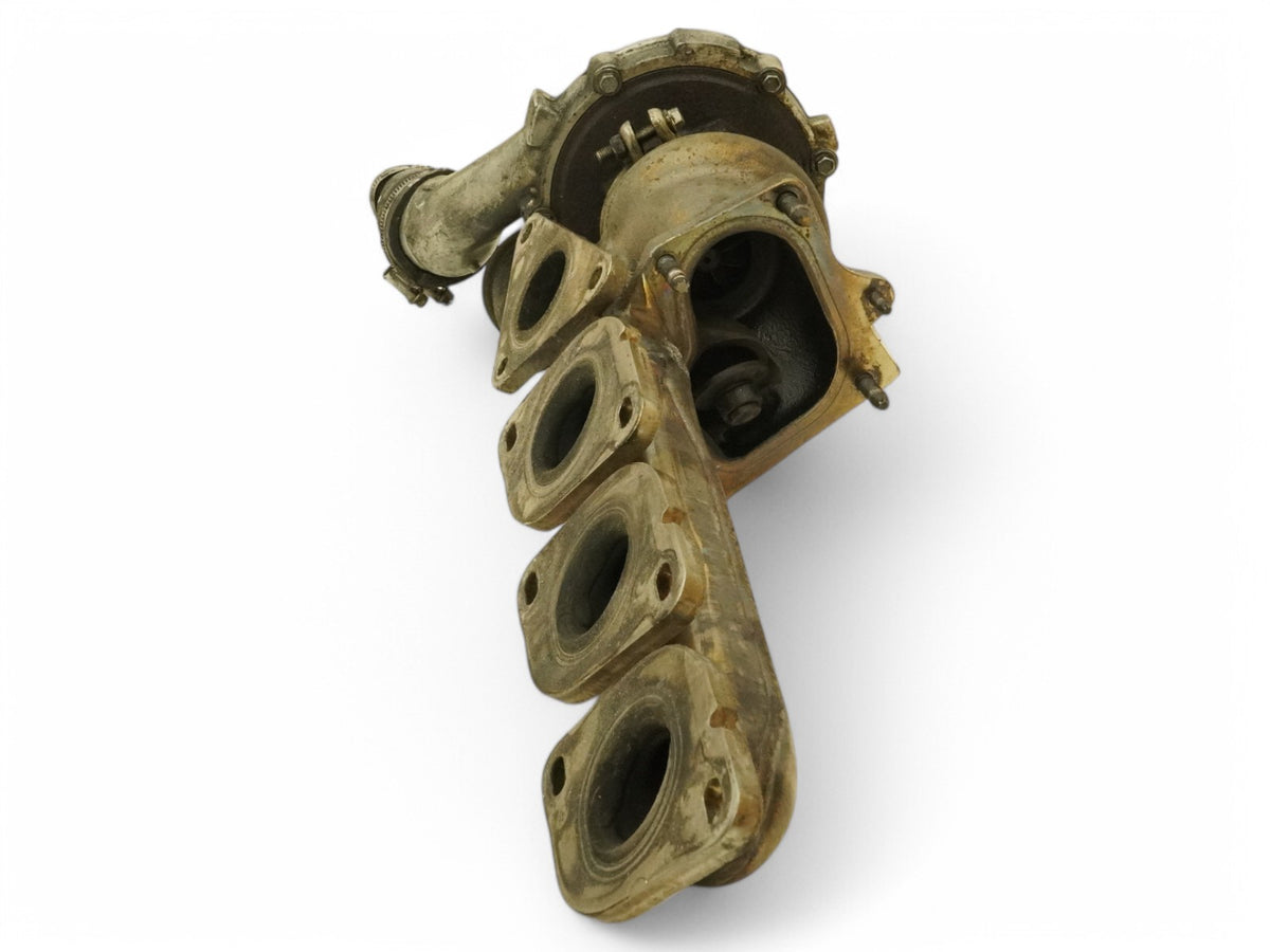13-14 Mercedes Gl450 Gl550 X166 Turbocharger Turbo Engine Exhaust Manifold Left